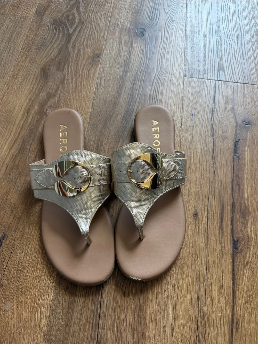 Aerosoles Glam gold sandal